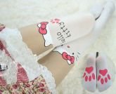 White Hello Kitty Socks